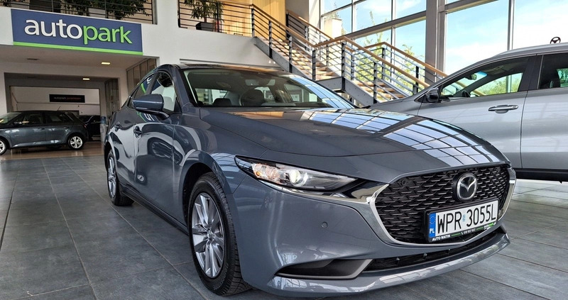 Mazda 3 cena 114900 przebieg: 29660, rok produkcji 2022 z Brzostek małe 781